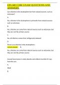 EPA 608 CORE EXAM QUESTIONS AND ANSWERS&period;docx