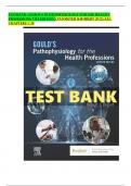 TESTBANK-GOULD'S PATHOPHYSIOLOGY FOR THE HEALTH PROFESSIONS 7TH EDITION &lpar;VANMETER &HUBERT 2022&rpar; ALL CHAPTERS 1-28