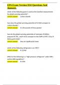 EPA Exam Version D34 Questions And Answers&period;docx