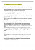 Econ 103 GMU Final Exam Questions and Answers Already Passed 