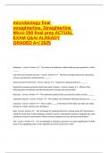 microbiology final straighterline&comma; Straighterline Micro 250 final prep ACTUAL EXAM Q&A ALREADY GRADED A&plus;2025&period;docx