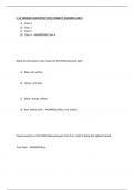 C-14 VERIFIED QUESTIONS WITH CORRECT ANSWERS 