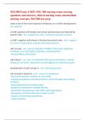 NSG300 Exam 4 2025&comma; NSG 300 nursing exam&comma; nursing questions and answers&comma; clinical nursing exam&comma; intermediate nursing concepts&comma; NSG300 test prep