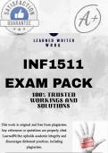 INF1511  EXAM PACK 2025 &lbrace;DETAILED QUESTIONS AND ANSWERS &rcub;