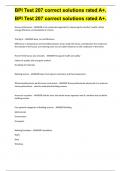 BPI Test 207 correct solutions rated A&plus;&period; 