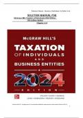 Solution manual for mcgraw hill s taxation of individuals 2024 edition 15th edition by brian spilker benjamin ayers john b&period;