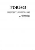 FOR2605&lowbar;Assignment&lowbar;2&lowbar;Semester&lowbar;1&lowbar;2025