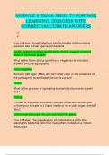MODULE 4 EXAM&colon; BIOD171 PORTAGE LEARNING&comma; 2025&sol;2026 WITH CORRECT&sol;ACCURATE ANSWERS