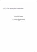 WGU C427 Task 1 &vert; Latest 2025 Update with complete solutions&period;