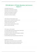 POS 486 Quiz 4 &vert; 35 Study Questions And Answers Rated A&plus;