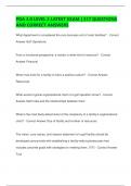 PGA 3&period;0 LEVEL 2 LATEST EXAM &vert; 317 QUESTIONS AND CORRECT ANSWERS 
