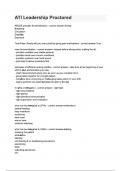 ATI Leadership Proctored &lpar;Latest 2025 &sol; 2026&rpar;&colon; Questions and Verified Answers with Rationales &vert; 100&percnt; Correct &vert; Grade A&plus;&period;