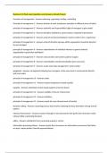 Business 101 final exam Questions and Answers Already Passed 