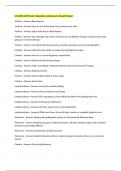 UVA BIOL 2200 Exam 3 Questions and Answers Already Passed 