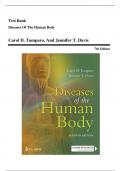 Test Bank For Diseases of the Human Body 7th Edition by Tamparo and Davis &vert; All Chapters 1-17&vert; Complete Solution 2025