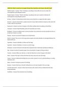 CNUR 103- Week 5 wound care & oxygen therapy Exam Questions and Answers Already Passed 