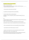 BIOL 2200 Exam 1 Questions and Answers Fully Solved 