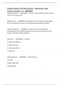 Scribe America OP Final Exam &period; Questions with correct answers&period; A&plus; GRADED&period;