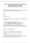 WGU PA D320 EXAM 2024&sol;LATEST UPDATE EXAM  WITH 100&percnt; CORRECT DETAILED  ANSWERS&sol;ALREADY GRADED A&plus; 