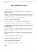 RAD 105 Midterm Exam