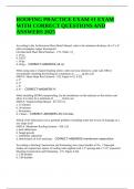 C-39 ROOFING TRADE PRACTICE TEST 1 EXAM WITH CORRECT QUESTIONS AND ANSWERS 2025