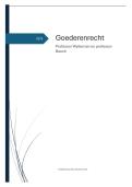 &lpar;14&sol;20&rpar; Samenvatting goederenrecht 2025 