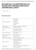 GMS 6552 Exam 1 ELABORATED EXAM &lpar;A&plus; GRADED 100&percnt; VERIFIED&rpar; QUESTIONS & ANSWERS 2025 LATEST&excl;&excl;