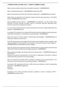 CPMSM STUDY GUIDE &lpar;TJC&rpar; - CMH77 CORRECT 100&percnt;