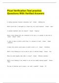 Picat Verification Test practice 