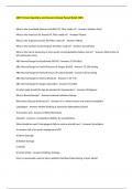ARRT CI Exam Questions and Answers Already Passed Rated 100&percnt;