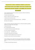 NR 224 EXAM 3 LATEST 2 VERSIONS &lpar;VERSION A & B&rpar; ACTUAL EXAM 300 QUESTIONS AND CORRECT DETAILED ANSWERS WITH RATIONALES&vert;ALREADY GRADED A&plus;&vert;&vert;CHAMBERLAINE COLLEGE&vert; 2025 UPDATED