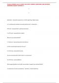 Hondros NUR205 exam 2 LATEST 2025 WITH CORRECT QUESTIONS AND DETAILED ANSWERS&sol;ALREADY GRADED A&plus;