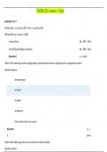 CHEM 233 Lesson 1 Quiz &vert; Score 56&sol;100 &vert; American Public University