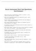 Nccer Instrument Tech Test Questions And Answers