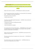CDCR MAJOR  2 115 REAL EXAM QUESTIONS WITH 100&percnt; RATED CORRECT ANSWERS &lpar;ACCURATELY PASSED&rpar; 2025 LATEST UPDATED GET A&plus;