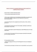 SNCOA LDR-301S LEADING ORGANIZATIONS EXAM WITH COMPLETE SOLUTIONS&excl;&excl;