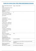 Florida Civic Literacy Exam &lpar;FCLE&rpar; Questions & Answers
