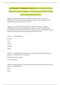 CDCR MAJOR  3 &lpar;VERSIONS A & B&rpar; 150 REAL EXAM QUESTIONS WITH 100&percnt; RATED CORRECT ANSWERS &lpar;ACCURATELY PASSED&rpar; 2025 LATEST UPDATED GET A&plus;