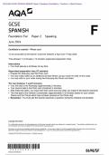 &period;2024 AQA GCSE SPANISH 8698&sol;SF Paper 2 Speaking Candidate&rsquo;s &plus; Teacher&rsquo;s &plus; Mark Scheme Actual 2024 AQA GCSE SPANISH 8698&sol;SF Paper 2 Speaking Foundation Merged Candidate&rsquo;s material &ndash; Photo card & Roleplay &plus; Teacher&rsquo;s Booklet &plus; Mark Scheme &lpar;including Guidanc
