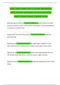 CSCC BIO 2300 Unit 4 Exam Questions with Expert verified Correct Answers 100&percnt; Pass Latest Update 2025
