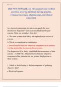 2025 NUR 504 Final Exam with accurate and verified  questions covering advanced nursing practice&comma;  evidence-based care&comma; pharmacology&comma; and clinical  assessment&period;