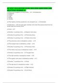 AC HPAT EVALUATION EXAM 2025&sol;2026 QUESTIONS AND SOLUTIONS MARKED A&plus;