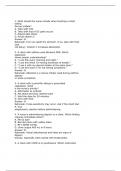 Chamberlain NR566 Pharmacology Midterm &ndash; 100&percnt; Verified