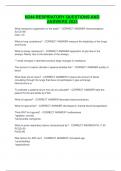 N244 Respiratory questions and answers 2025