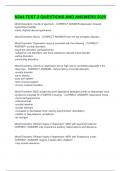 N244 Test 2 questions and answers 2025