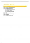 Samenvatting -  Sociaal recht (OH5123)