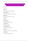 AUTOCAD- WEEK 6 EXAM QUESTIONS WITH 100&percnt; ACCURATE ANSWERS