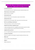AUTOCAD- WEEK 8 EXAM QUESTIONS WITH 100&percnt; ACCURATE ANSWERS