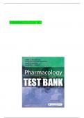 Test Bank - Pharmacology&colon; A Patient-Centered Nursing Process Approach &lpar;9th Edition&rpar; PHARMACOLOGY 9TH EDITION MCCUISTION TEST BANK
