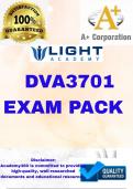 DVA3701 LATEST EXAM PACK 2025 &lbrace;DETAILED QUESTIONS AND ANSWERS&rcub;